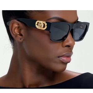 Hp Hop Sunglasses Women Shades Outdoor Dark Black Street Wear Female Gafas Mujer